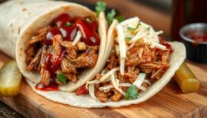 BBQ Pulled Pork Wrap