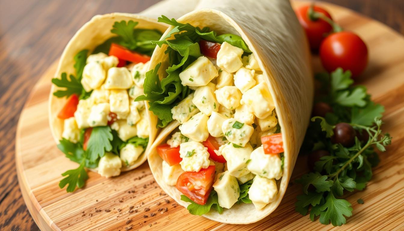 Egg Salad Protein Wrap