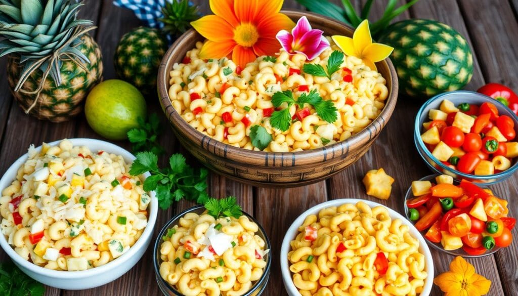 Hawaiian Mac Salad variations Hawaiian Mac Salad variations