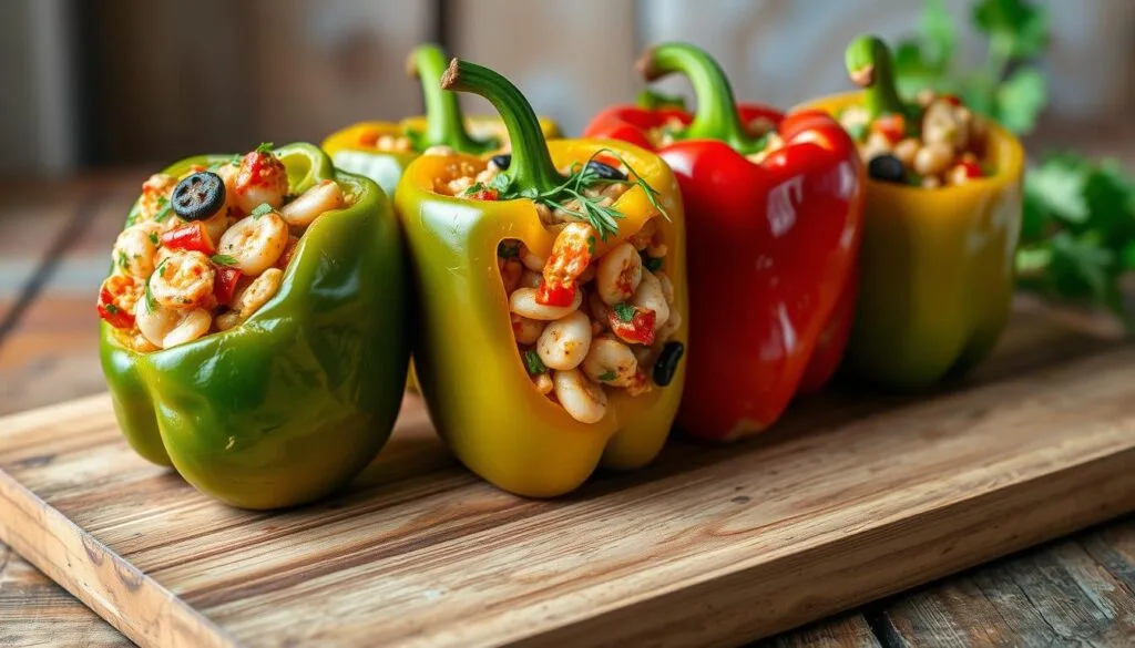 easy stuffed peppers