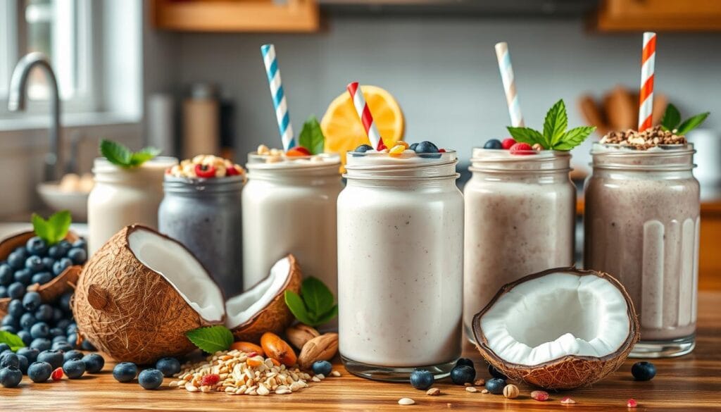 high protein shakes