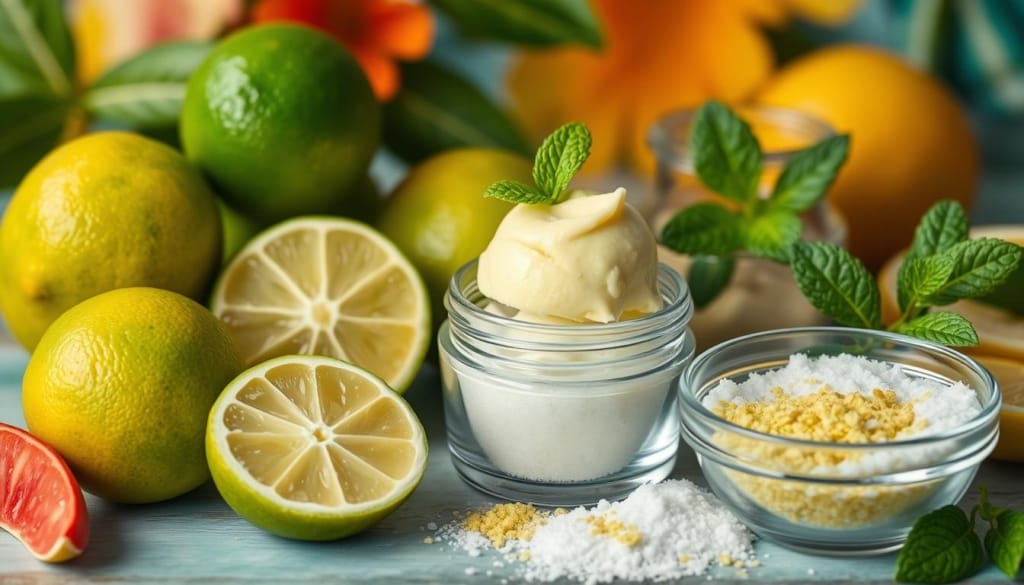 lime sherbet ingredients