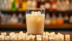 white gummy bear shot