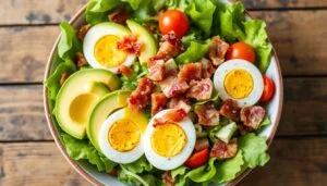 Avocado Bacon and Egg Salad