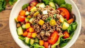 Cheeseburger Salad Bowl