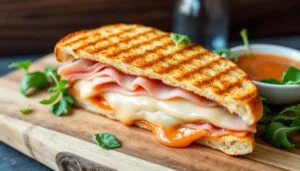 Ham and Cheese Panini