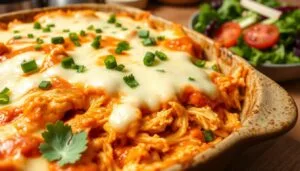 Keto Buffalo Chicken Casserole