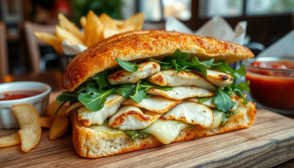 chicken pesto panini chicken pesto panini